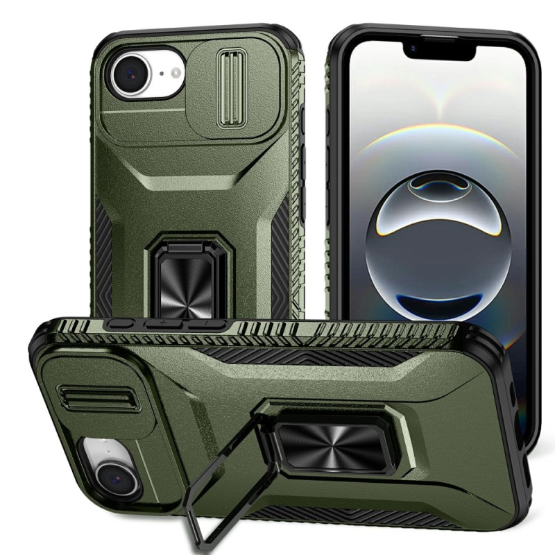Robust iPhone 16E Case with Camera Protection and Stand