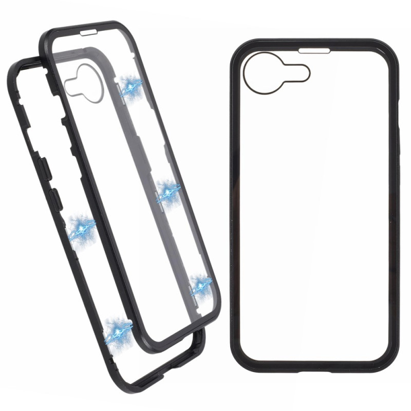 iPhone 16E Tempered Glass & Metal Case