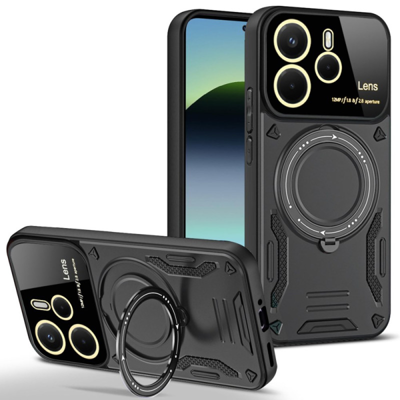 Xiaomi Redmi Note 14 4G Magnetic Rotating Support Case
