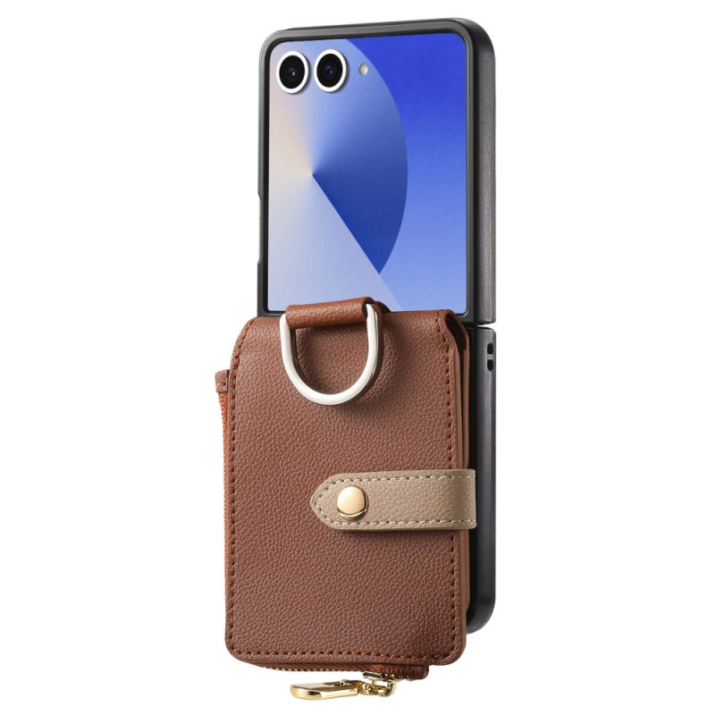 Samsung Galaxy Z Flip 7 Wallet and Ring Case