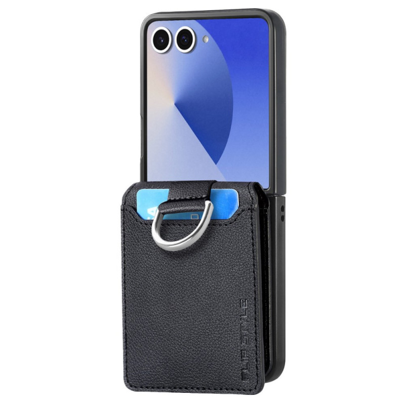 Samsung Galaxy Z Flip 7 Premium Case Card Holder and Stand