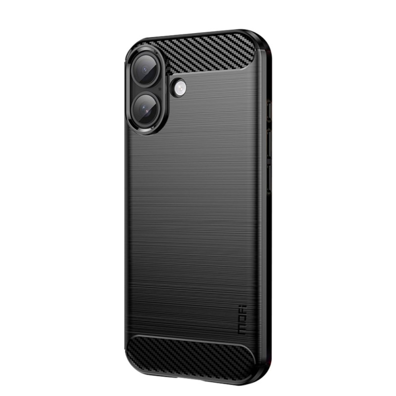 Brushed Carbon Fibre iPhone 17 Case