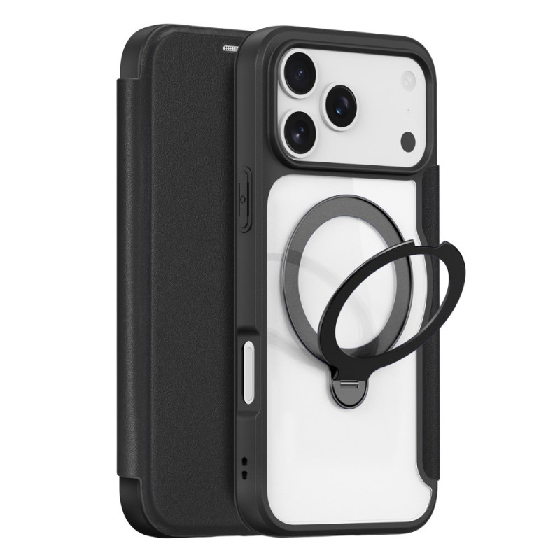 Flip Cover iPhone 17 Pro Max Magnetic with Skin Support X Pro Series DUX DUCIS