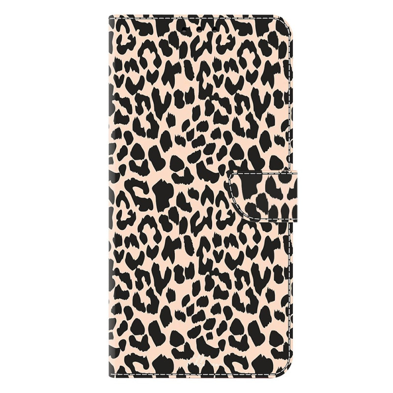 Honor 400 5G Case with Card Slot - Leopard Print