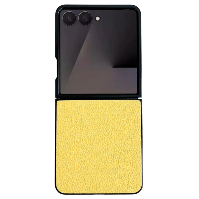 Samsung Galaxy Z Flip 7 Textured Leather Case