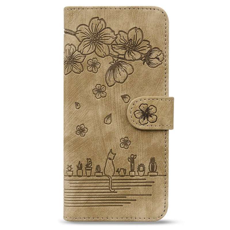 Samsung Galaxy Z Fold 7 Cat Scene Case