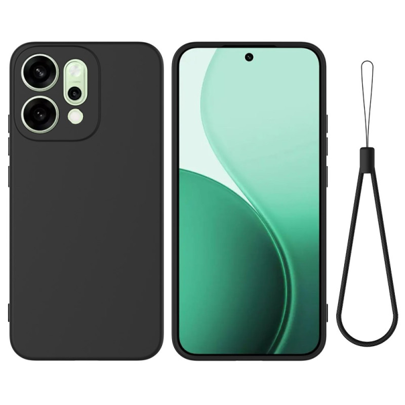 Oppo Reno 14 5G Silicone Cover with Strap