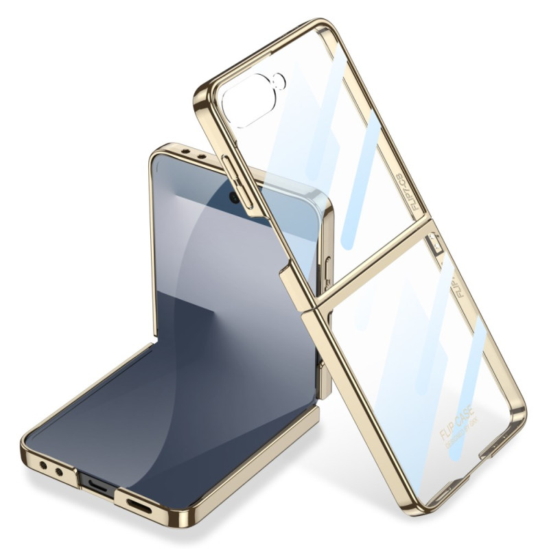 Samsung Galaxy Z Flip 7 Screen Protector with Metal Effect Bezel