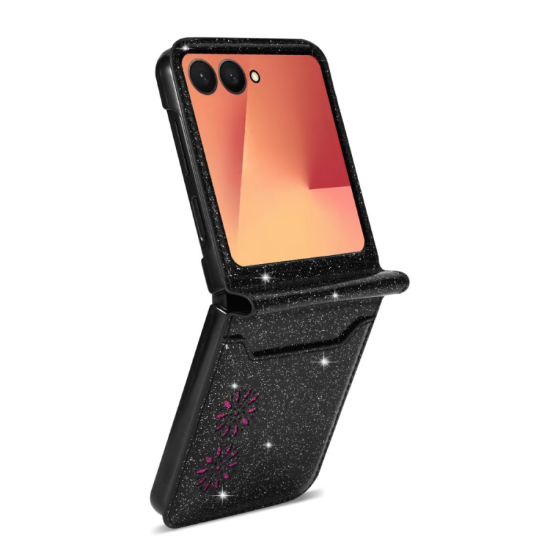 Samsung Galaxy Z Flip 7 Glitter Card Case
