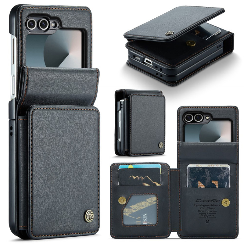 Samsung Galaxy Z Flip 7 FE Cover RFID Protection 5 Card Case