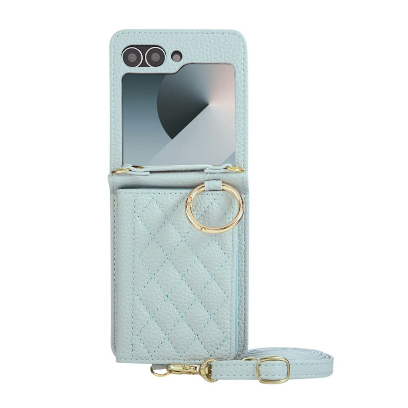 Samsung Galaxy Z Flip 7 FE / Z Flip 6 Padded Case with Shoulder Strap