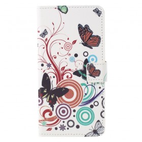 Sony Xperia 10 Butterflies and Flowers Case