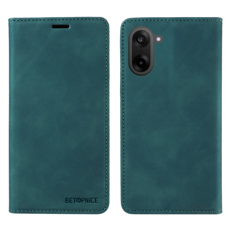 Coque Portefeuille Cuir PU Pour OnePlus Nord CE 5 5G - Blocage RFID, Fentes Cartes, Support - Vert