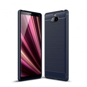 Sony Xperia 10 Plus Brushed Carbon Fiber Case
