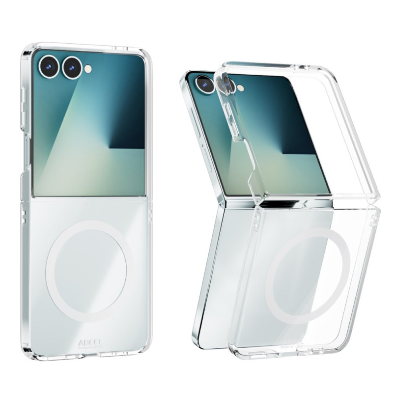 Samsung Galaxy Z Flip 7 5G Magnetic Case Transparent
