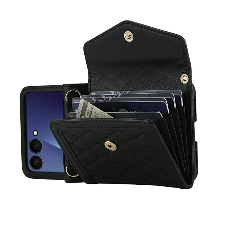 Case Samsung Galaxy Z Flip 7 5G Card Holder Padded and Breandouliè
