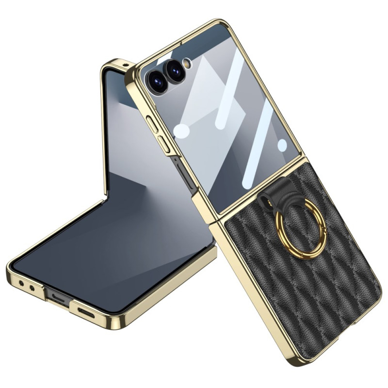Samsung Galaxy Z Flip 7 Case Padded Design with Support Ring