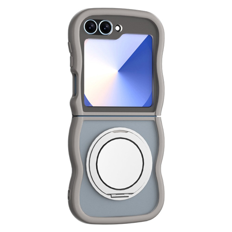 Samsung Galaxy Z Flip 7 FE / Z Flip 6 Case Rotating Support and Integrated Mirror