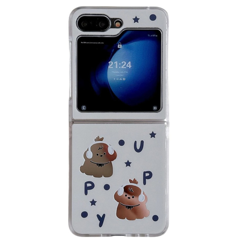 Samsung Galaxy Z Flip 7 FE / Z Flip 6 Dog or Cat Case with Strap