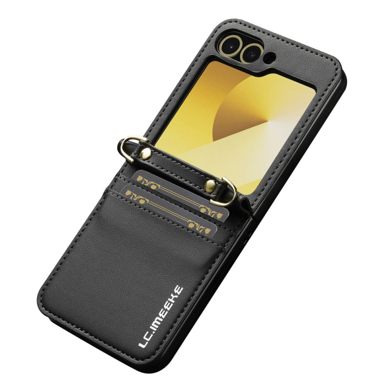 Samsung Galaxy Z Flip 7 FE / Z Flip 6 Case Card Holder and Long Strap