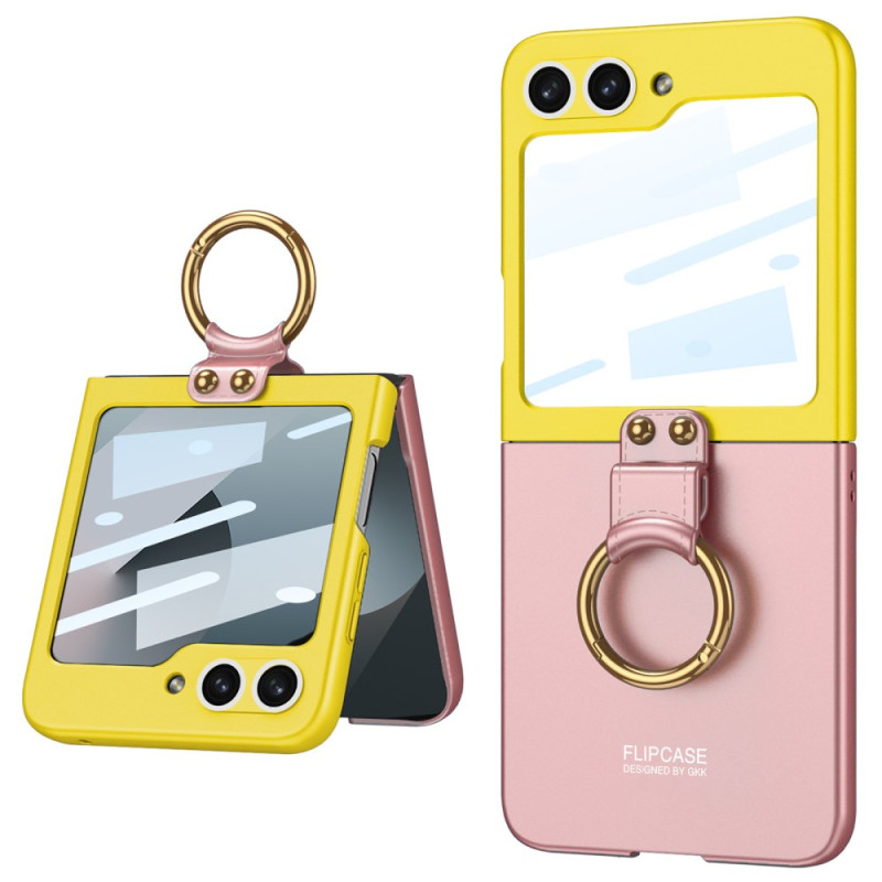 Case Samsung Galaxy Z Flip 7 FE / Z Flip 6 Magnetic Hinge Protection and Two-tone Bracket
