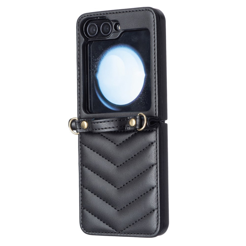 Samsung Galaxy Z Flip 7 FE / Z Flip 6 Timeless Case with Shoulder Strap