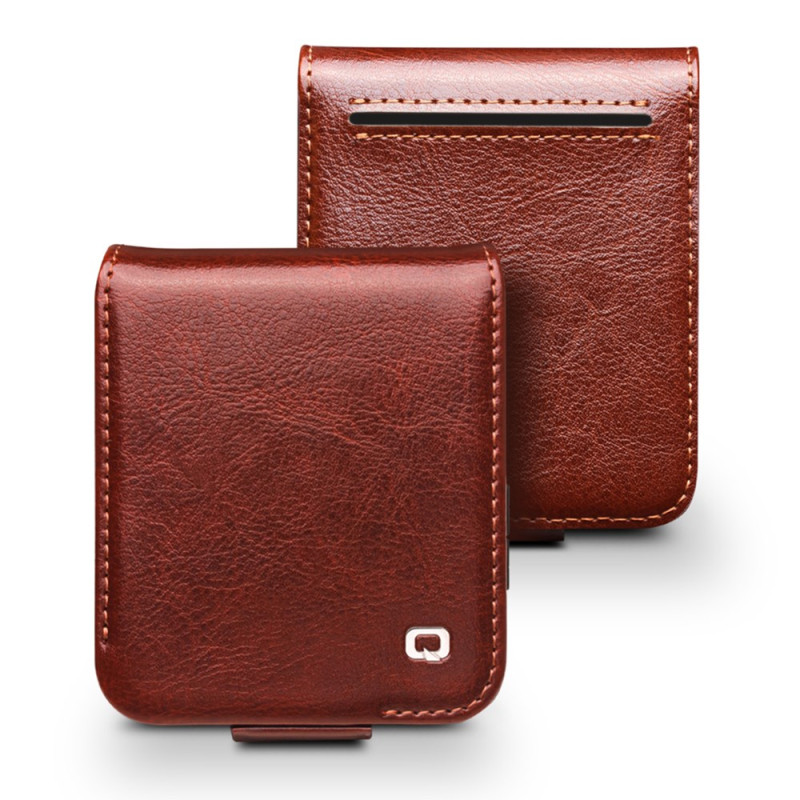 Samsung Galaxy Z Flip 7 FE / Z Flip 6 Genuine Leather Case