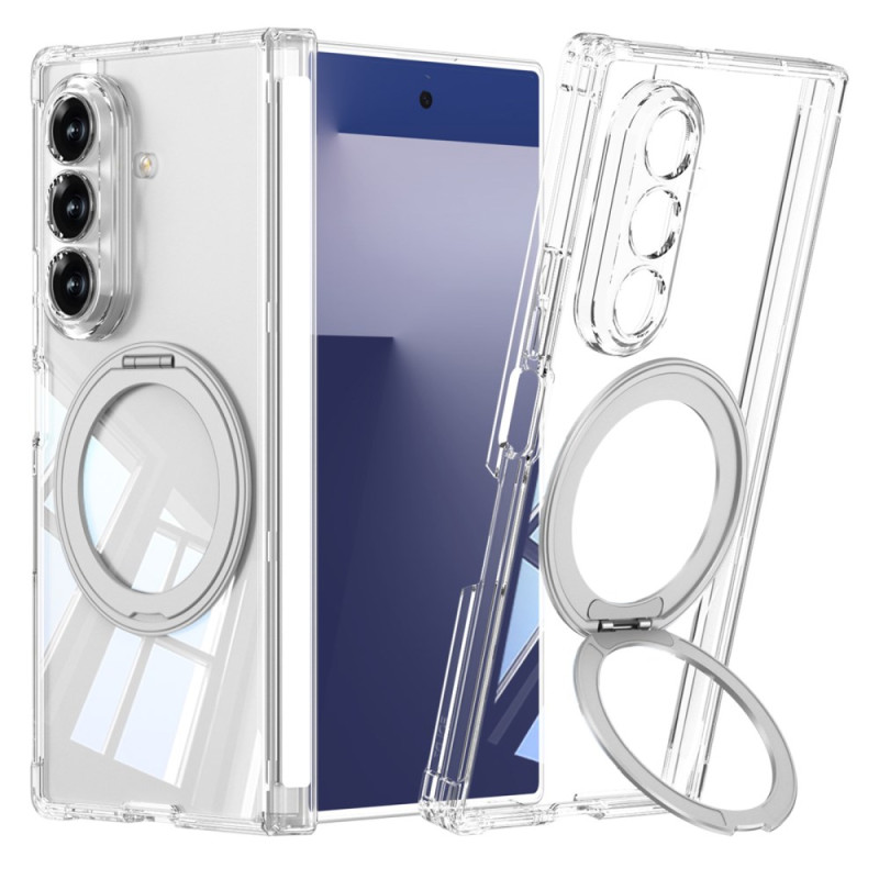 Samsung Galaxy Z Fold 7 5G Magnetic Case Translucent with Stand