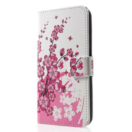 Cover Huawei P30 Tropical Flowers