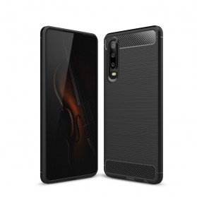 Huawei P30 Brushed Carbon Fiber Case