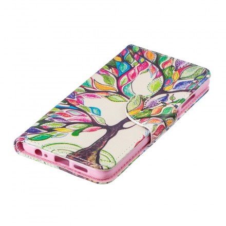 Cover Huawei P30 Colorful Tree