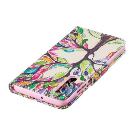 Cover Huawei P30 Colorful Tree
