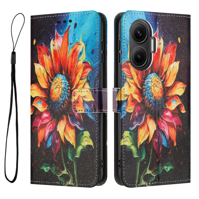 Cover Poco F7 Sunflower Paint
