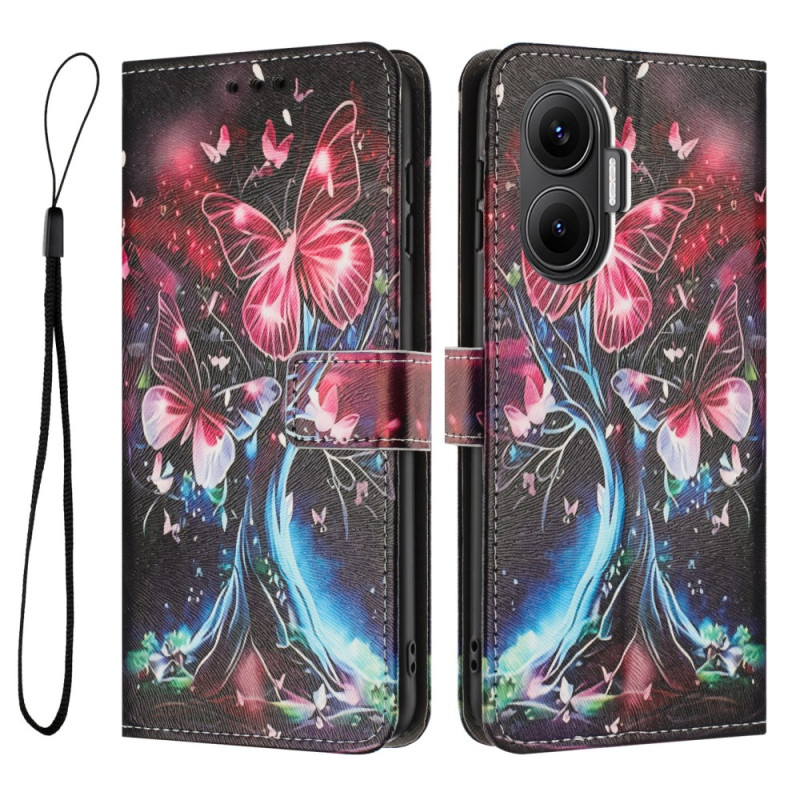 Poco F7 Butterfly Tree Case
