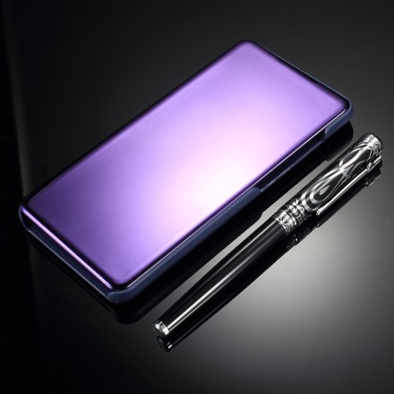 View Cover Huawei P30 Mirror and Leather Effect