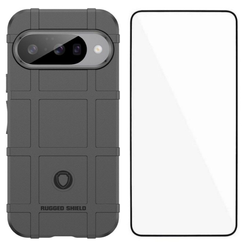 Google Pixel 10 Rugged Shield Case with Screen Protector