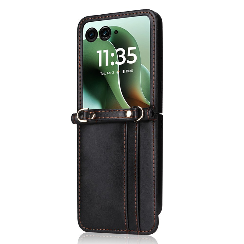 Case Motorola Razr 60 Ultra Card Holder and Shoulder Strap