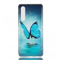 Huawei P30 Blue Butterfly Case