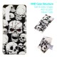 Huawei P30 Caution Fluorescent Skulls Case