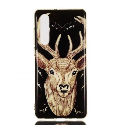 Huawei P30 Case Majestic Stag Fluorescent