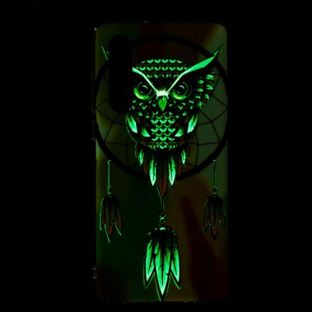 Huawei P30 Dreamcatcher Owl Fluorescent Case