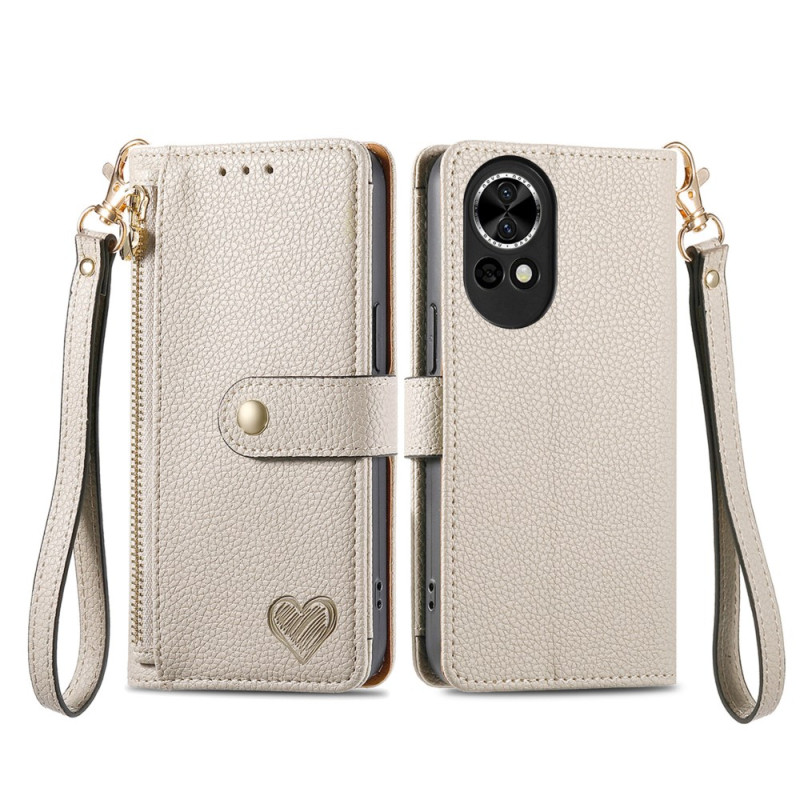 Huawei Nova 13 Wallet RFID and Heart Case
