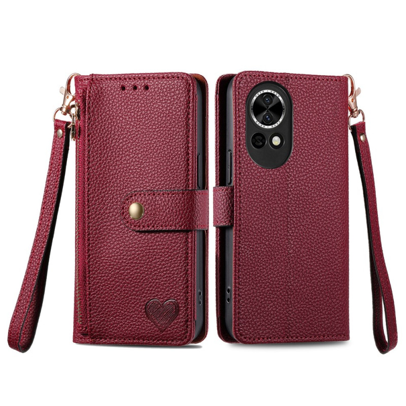 Huawei Nova 13 Wallet RFID and Heart Case