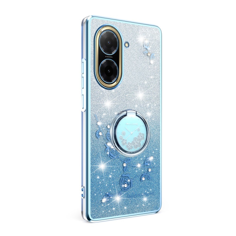Poco C71 Hard Case Strass Ring KADEM
