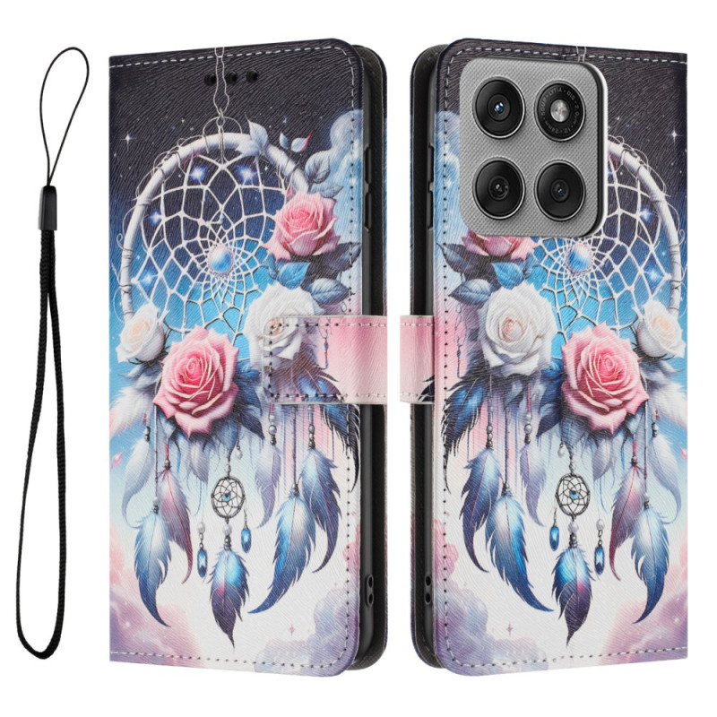 Cover Motorola Edge 60 Pro Dreamcatcher Floral