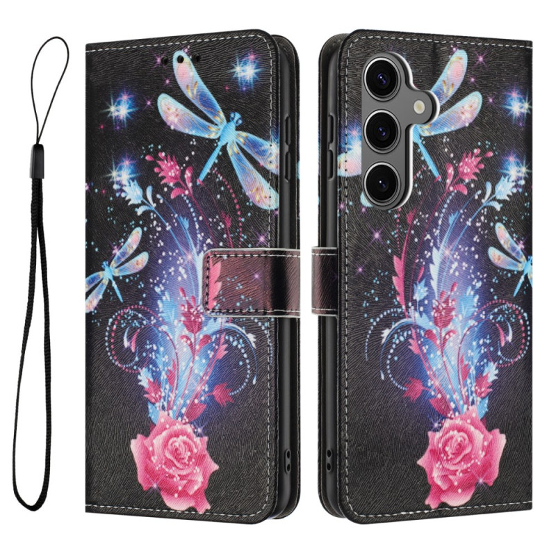 Samsung Galaxy S25 FE Case - Dragonfly pattern