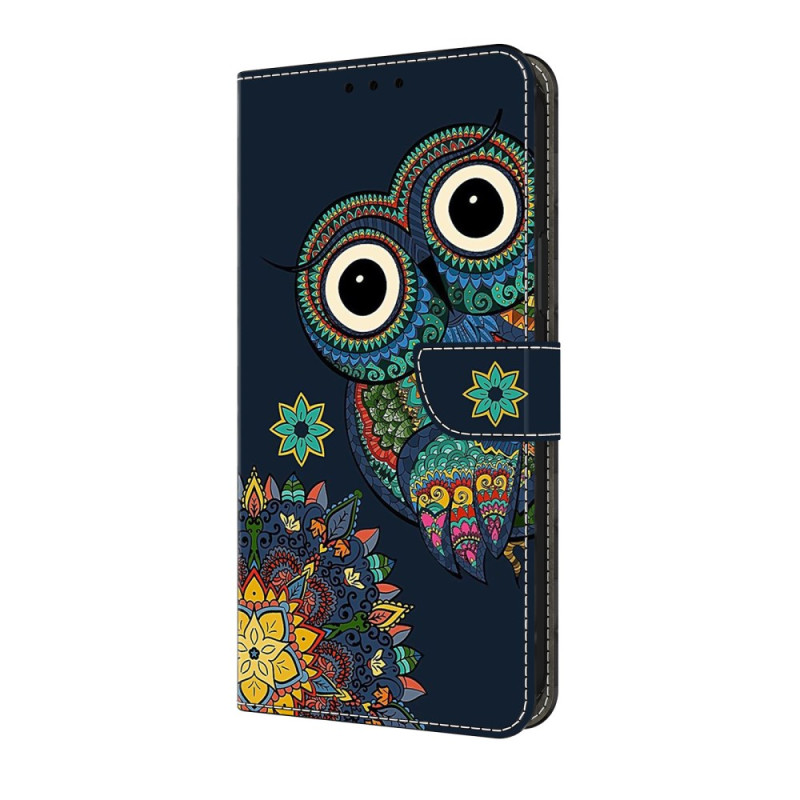 Samsung Galaxy S25 FE Mandala Owl Case