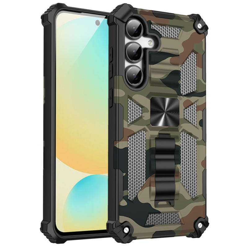 Samsung Galaxy S25 FE Camouflage Design Case with Stand