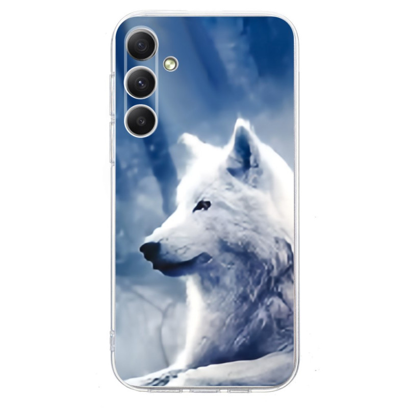 Samsung Galaxy S25 Case FE White Wolf