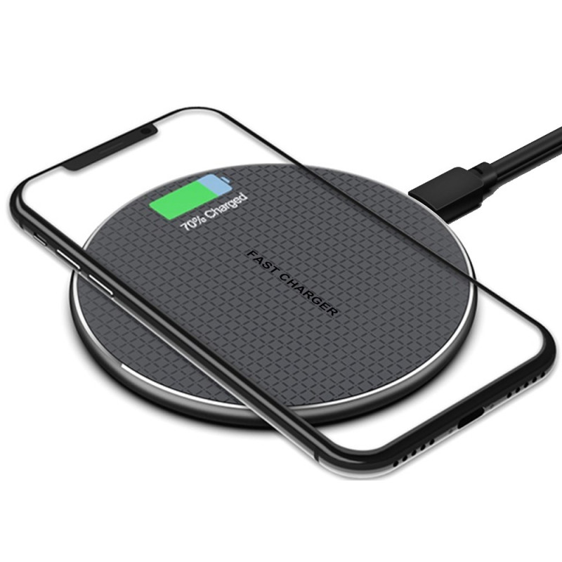 Ultra-thin Qi Wireless Quick Charge Charger